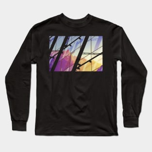 Facade in front of the mountains 2 Long Sleeve T-Shirt